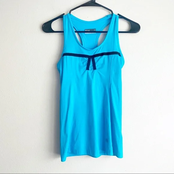 Lija Blue & Black Golf Tennis Workout Tank Top Size Extra Small XS - Picture 1 of 8